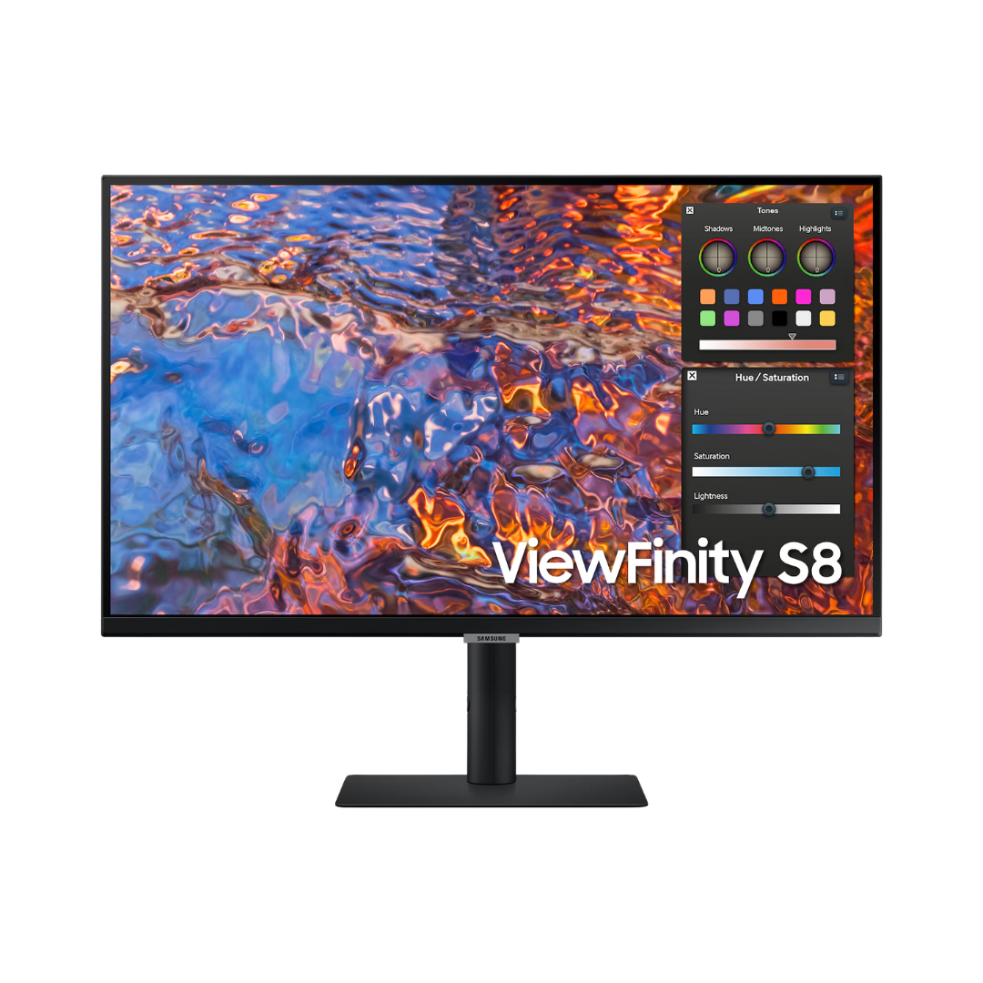 SAMSUNG Moniteur Flat anti-reflet ViewFinity S80P 32'' 16:9 3-Borderless HAS USB-C UHD 12M LS32B800PXPXEN